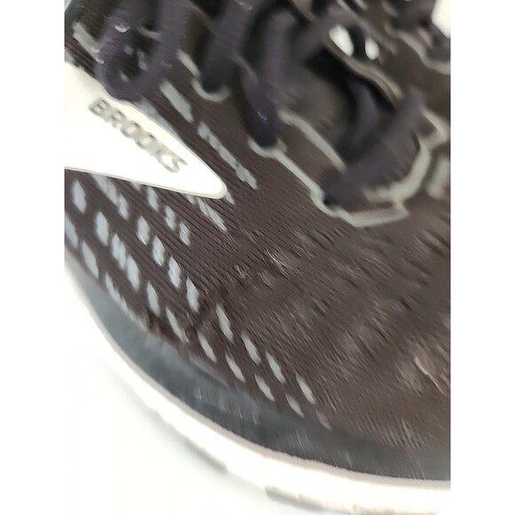 Brooks Ghost 13 Black White Womens Size 10 Running Shoes Lots Of Wear SEE - Picture 10 of 13